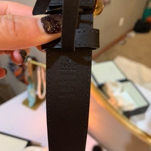 Back of Gucci belt (previous listing)